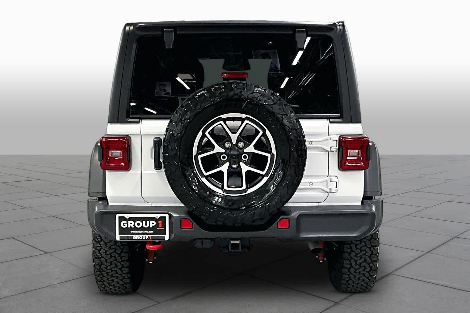 Used 2026 Bright White Clearcoat Jeep Rubicon image 5