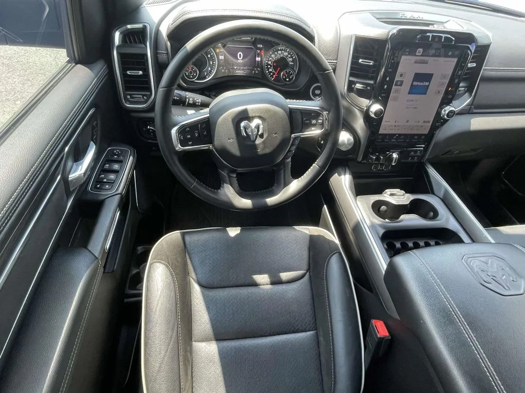 Used 2024 Diamond Black Crystal Pearlcoat Ram Laramie image 14