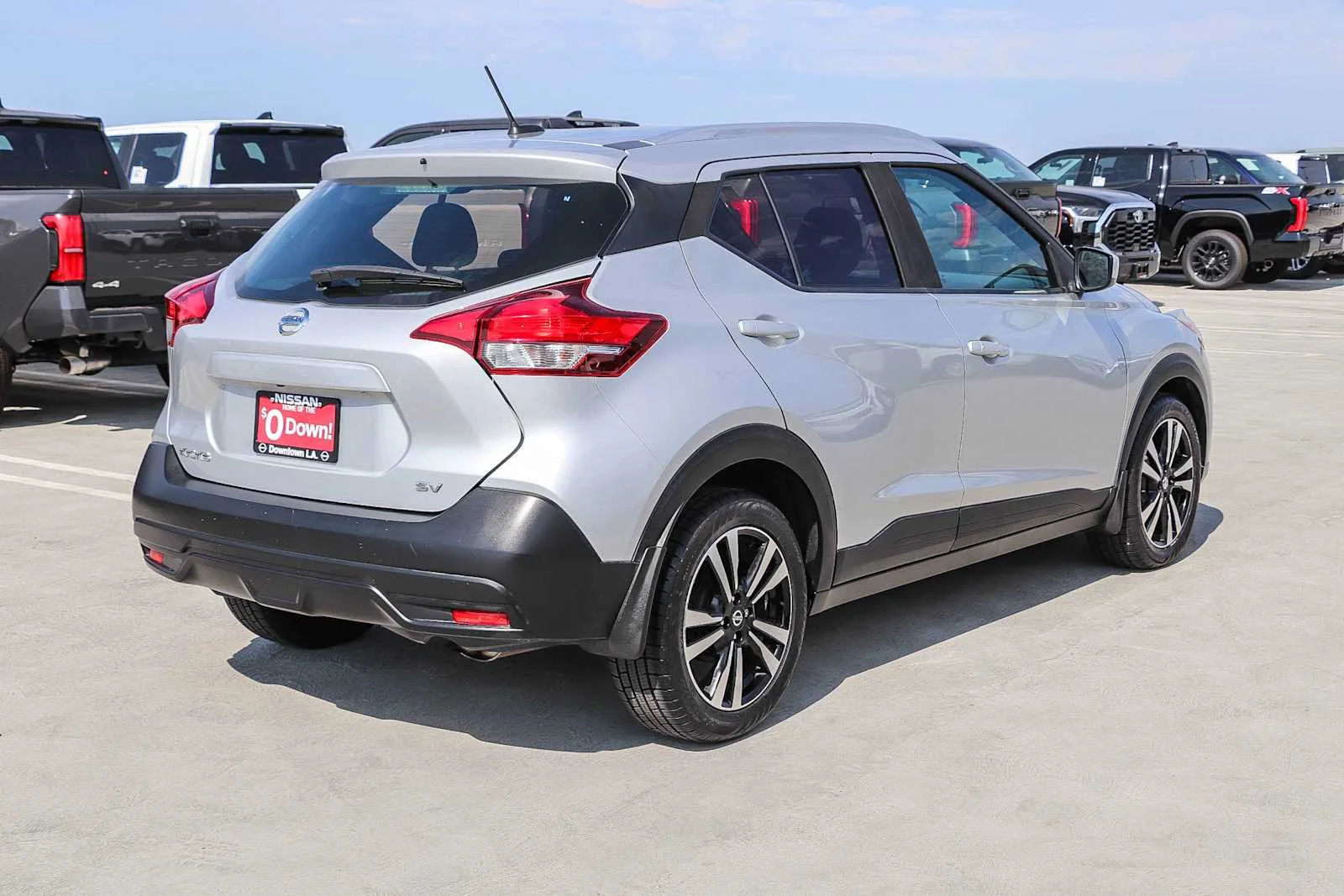 Used 2019 Brilliant Silver Metallic Nissan SV image 6