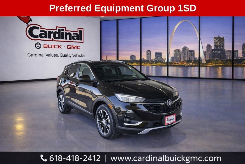 Black (Ebony Twilight Metallic) 2022 Buick Encore GX Select AWD SUV / Crossover All-Wheel Drive