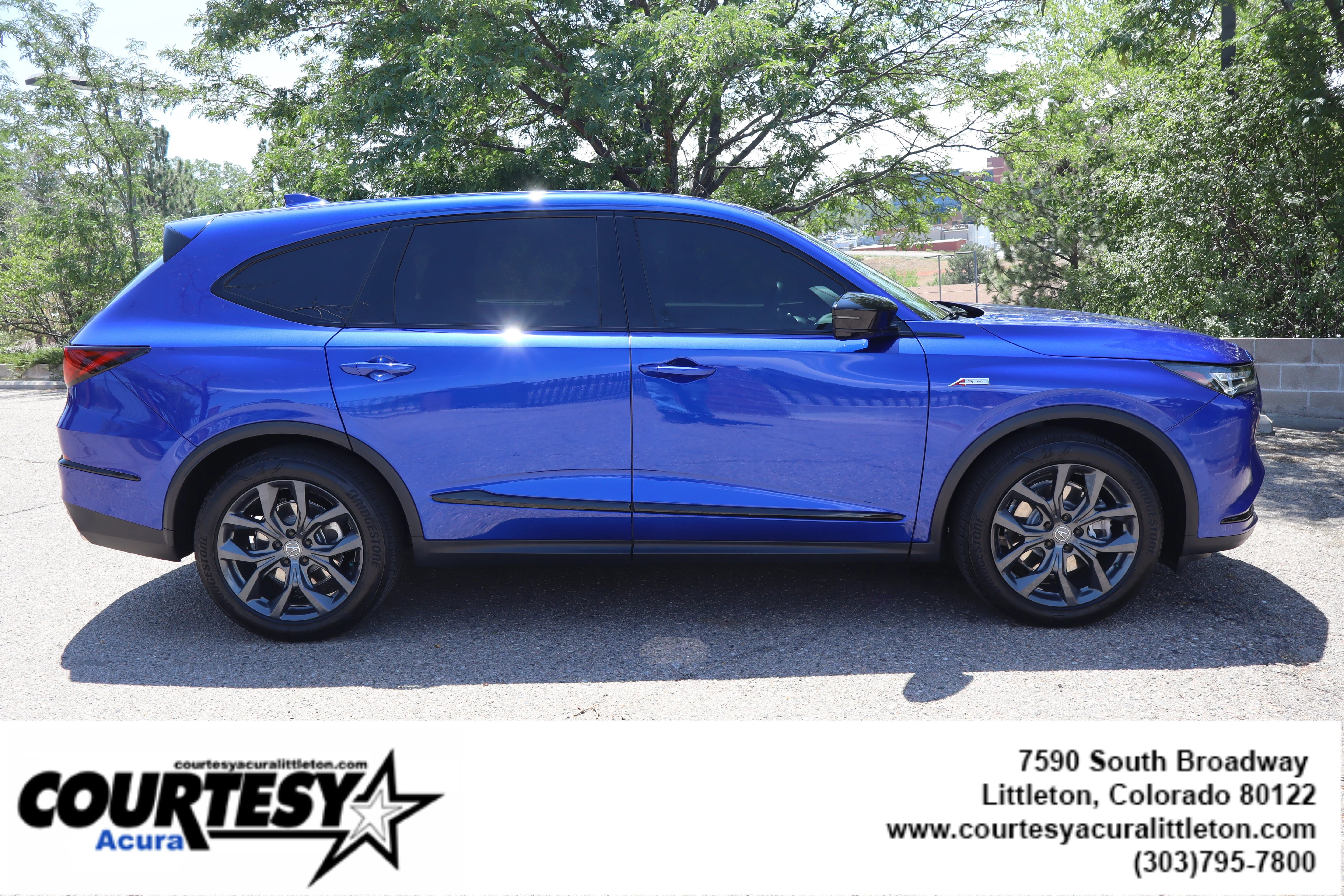 Certified Used 2024 Apex Blue Pearl Acura SH-AWD A-SPEC image 45