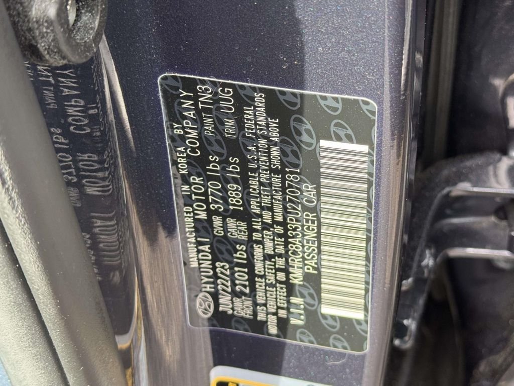 Used 2023 White Hyundai Limited image 16