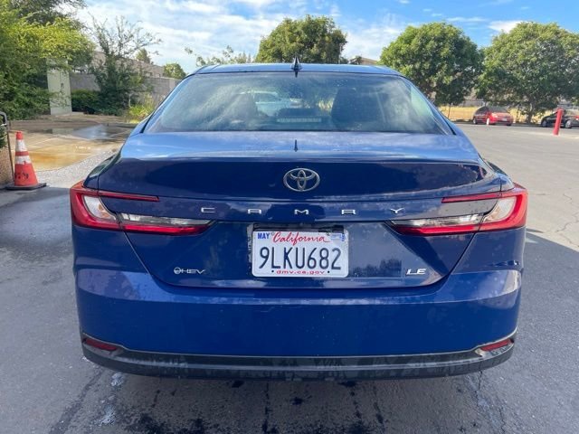 Used 2025 Blue Toyota LE image 4
