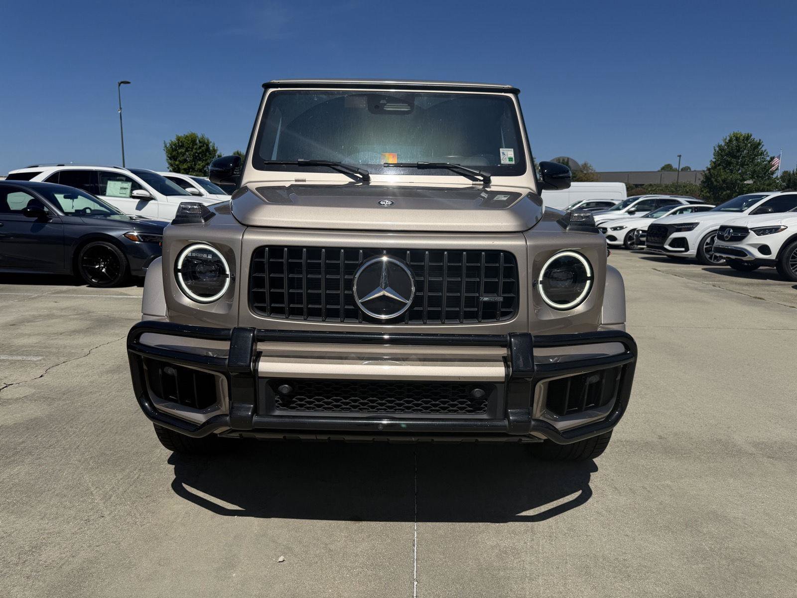 Certified Used 2025 MANUFAKTUR Desert Silver Metallic Mercedes-Benz G 63 AMG® image 2