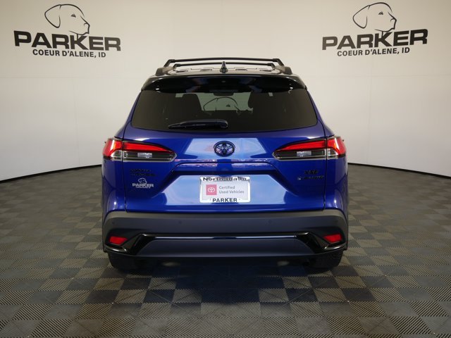 Used 2025 Blue Crush Metallic/Jet Black Toyota Hybrid XSE w/ Convenience Pkg image 6