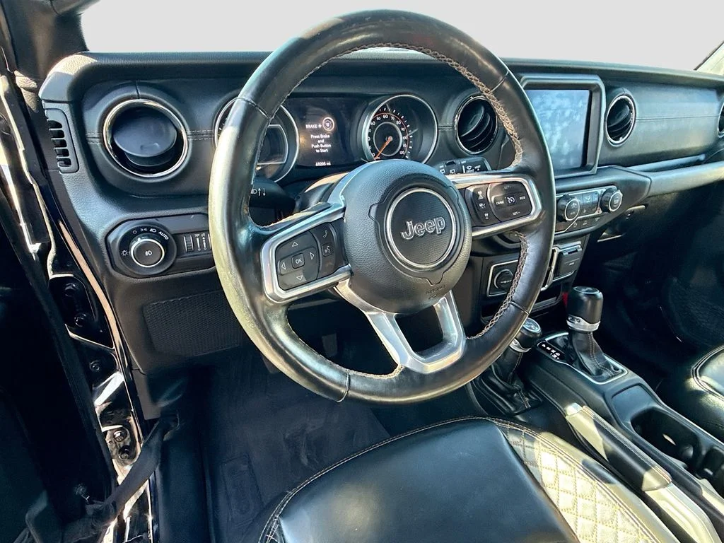Used 2022 Black Jeep Unlimited Sahara High Altitude image 12