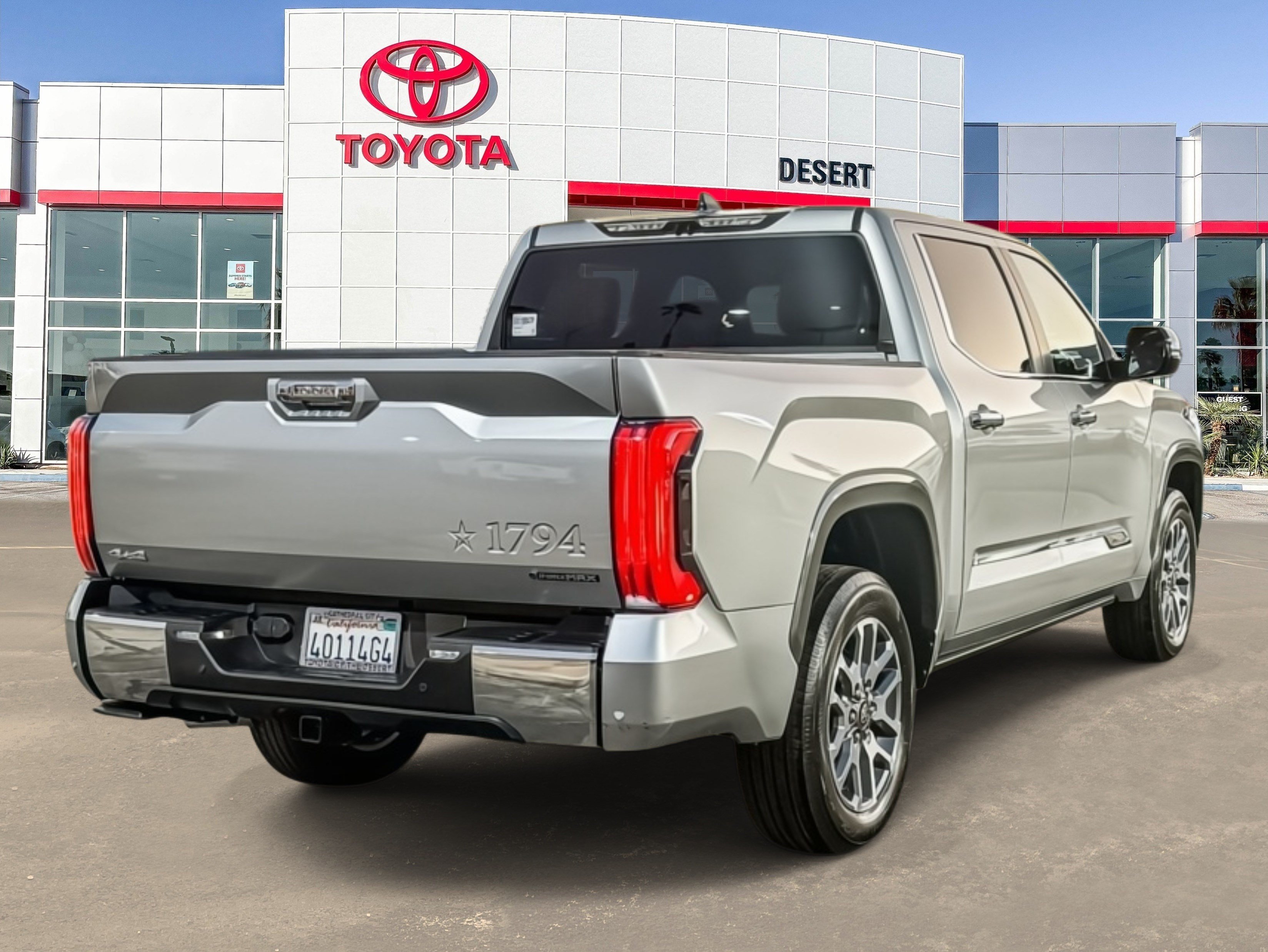 Certified Used 2025 Celestial Silver Metallic Toyota 1794 Edition Hybrid image 6