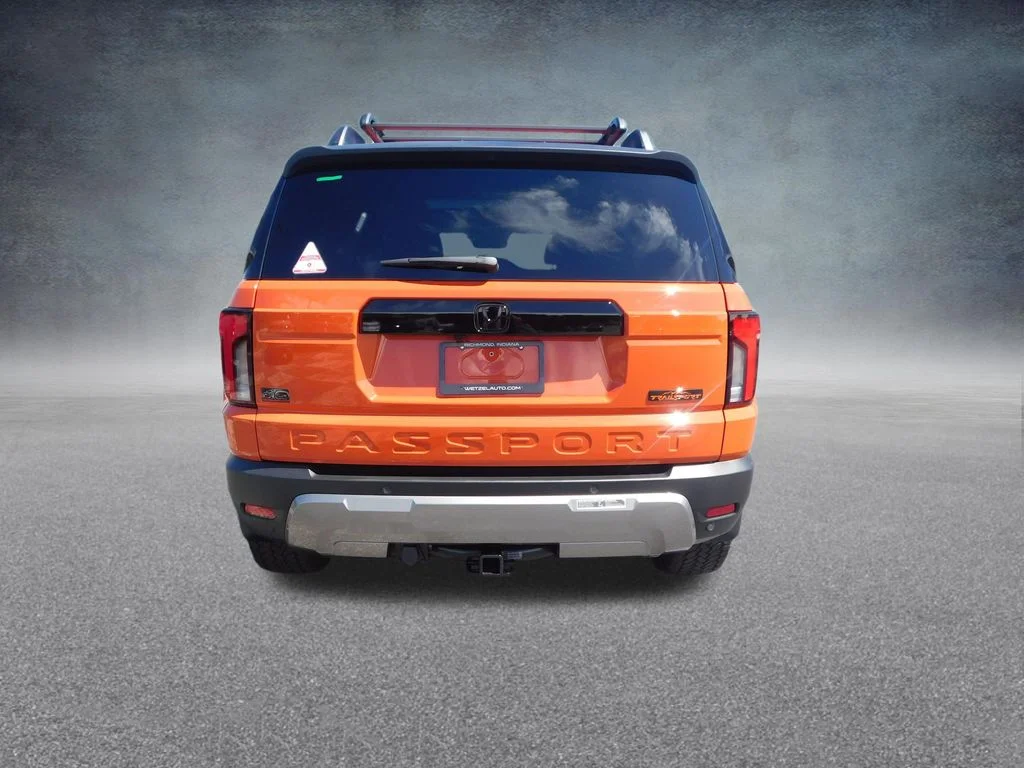New 2026 Orange Honda TrailSport Elite Blackout image 4