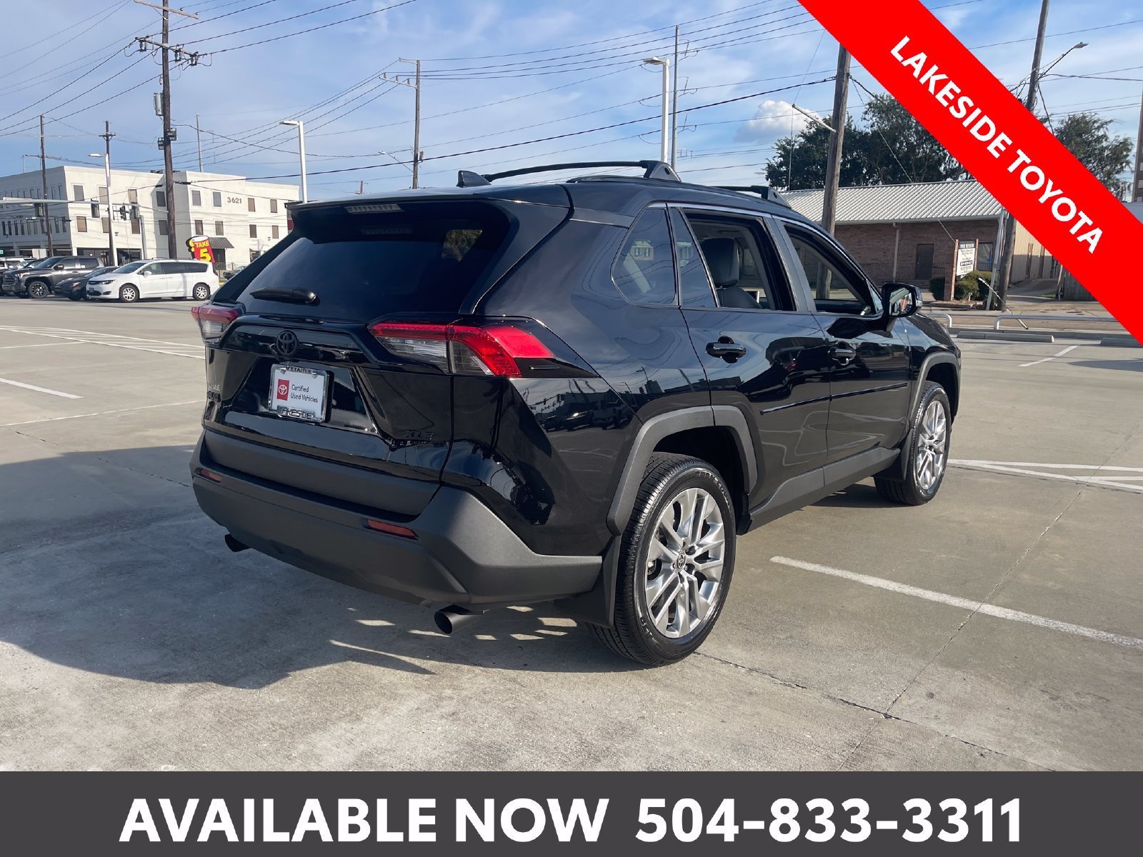 Certified Used 2025 Black Toyota XLE Premium image 6