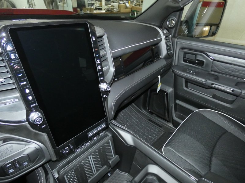 New 2026 Molten Red Pearl-Coat Exterior Paint RAM Limited Mega Cab 6