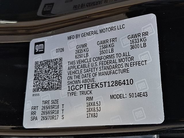 New 2026 Black Chevrolet Trail Boss image 10