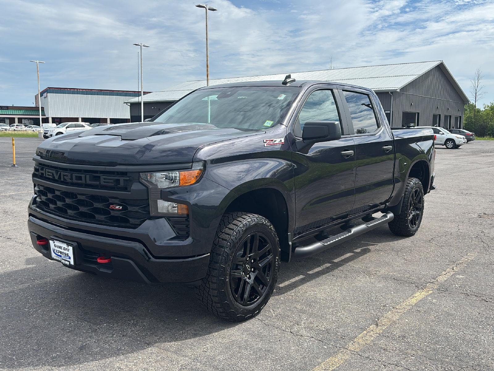 Used 2024 Dark Ash Metallic Chevrolet Custom Trail Boss image 3