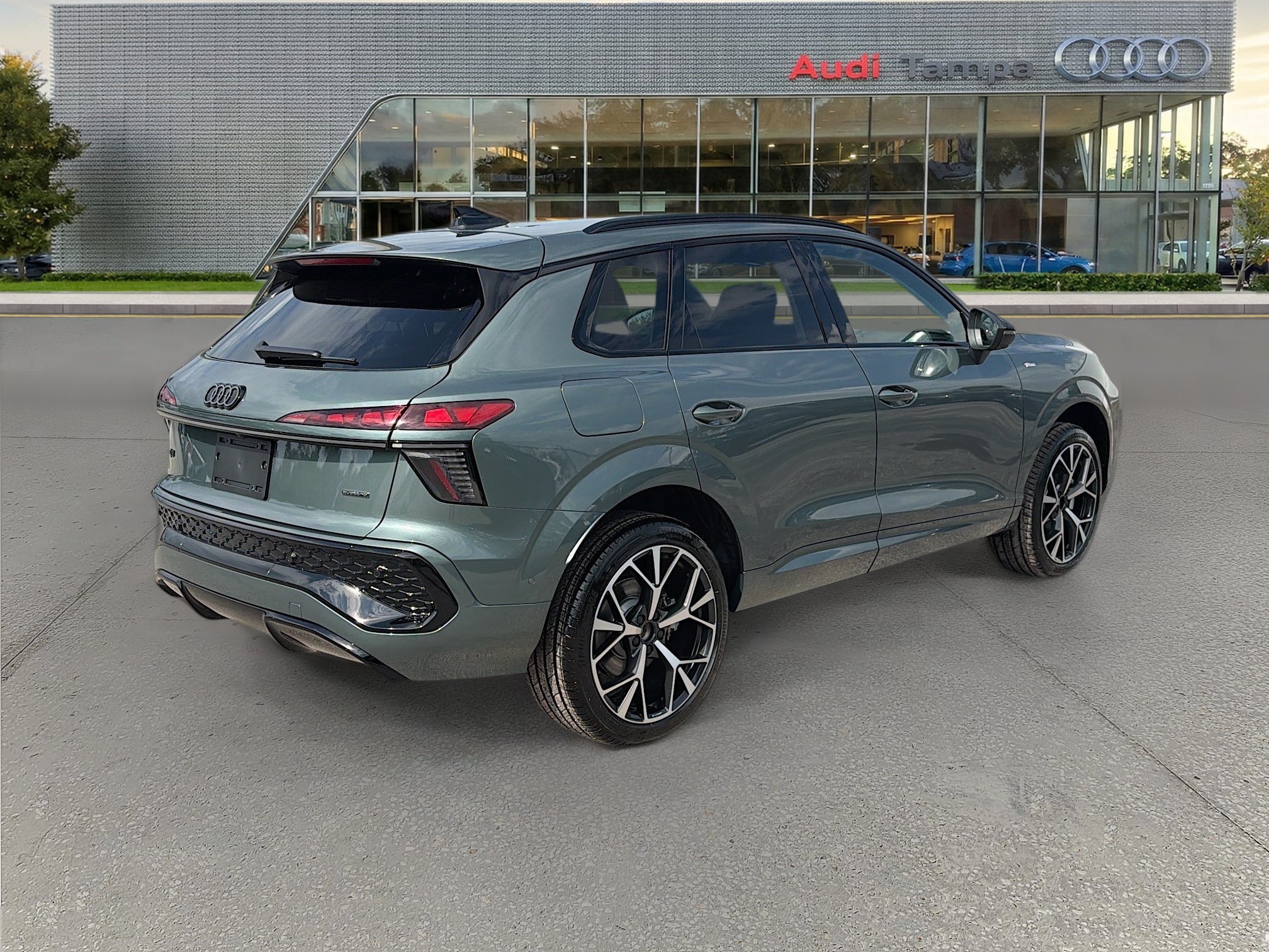 New 2026 Sage Green Metallic Audi S line image 3