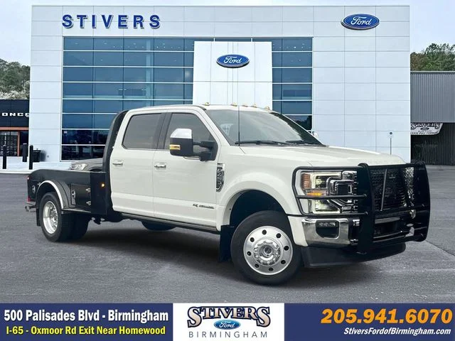 Used 2022 White Ford King Ranch image 1