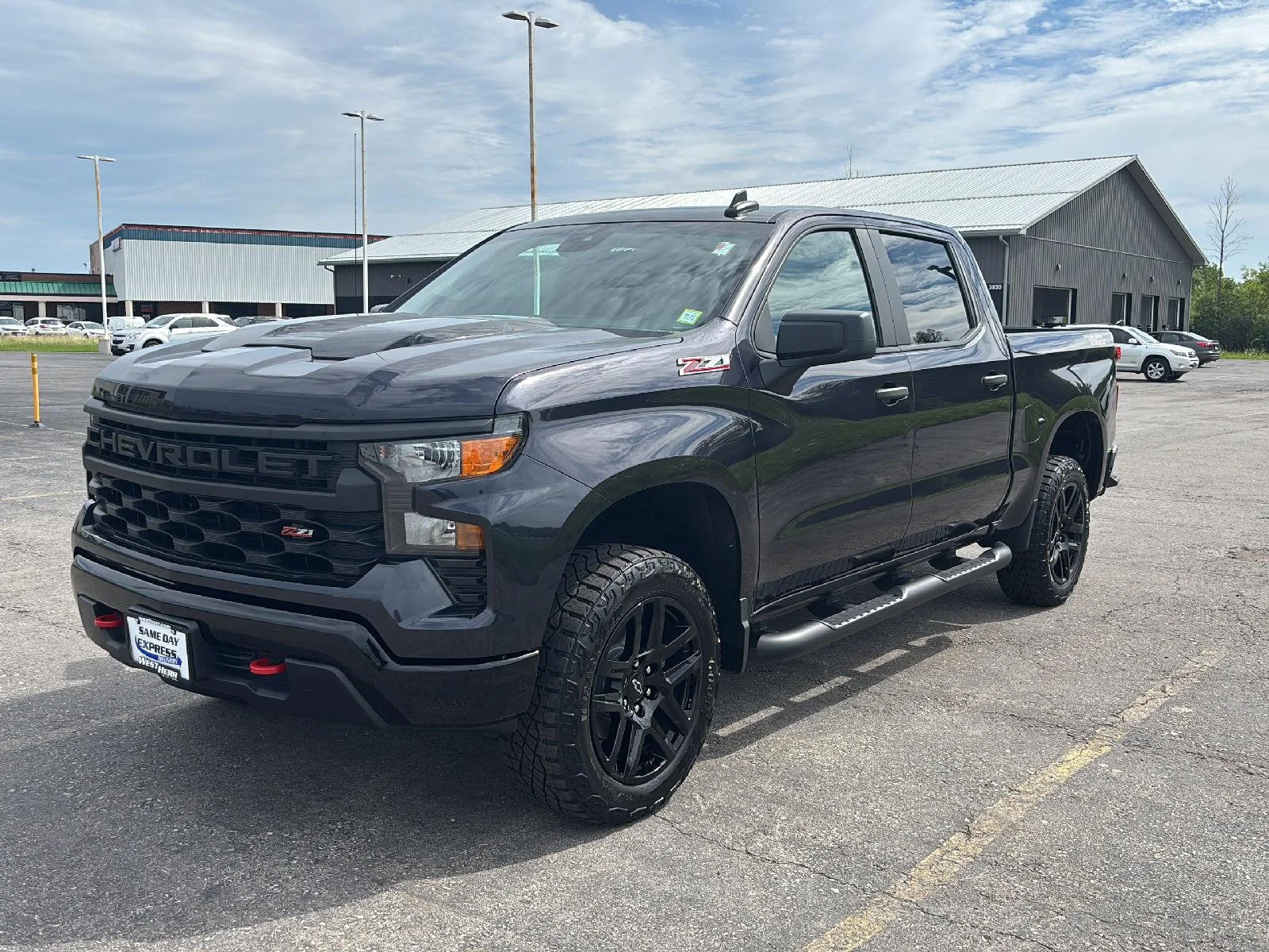 Used 2024 Dark Ash Metallic Chevrolet Custom Trail Boss image 3