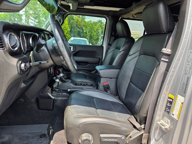 Used 2021 Silver Jeep Unlimited Sahara Altitude image 9