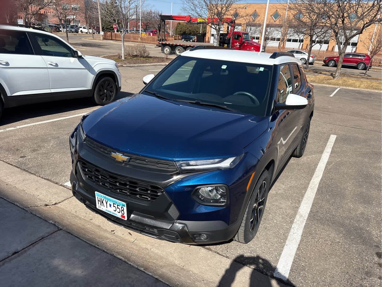 Used 2022 Chevrolet Trailblazer Activ with VIN KL79MVSLXNB060845 for sale in St. Louis Park, MN