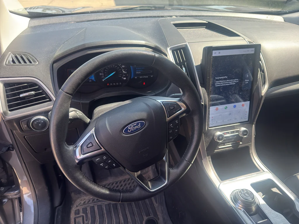 Used 2022 Carbonized Gray Metallic Ford SEL image 3