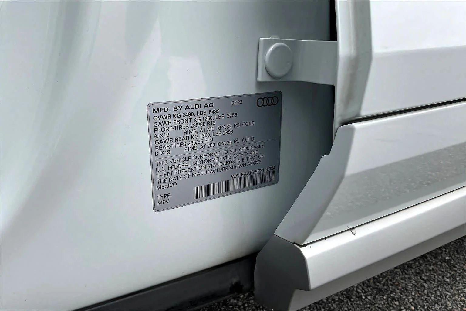 Used 2023 Glacier White Metallic Audi S line Premium Plus image 68