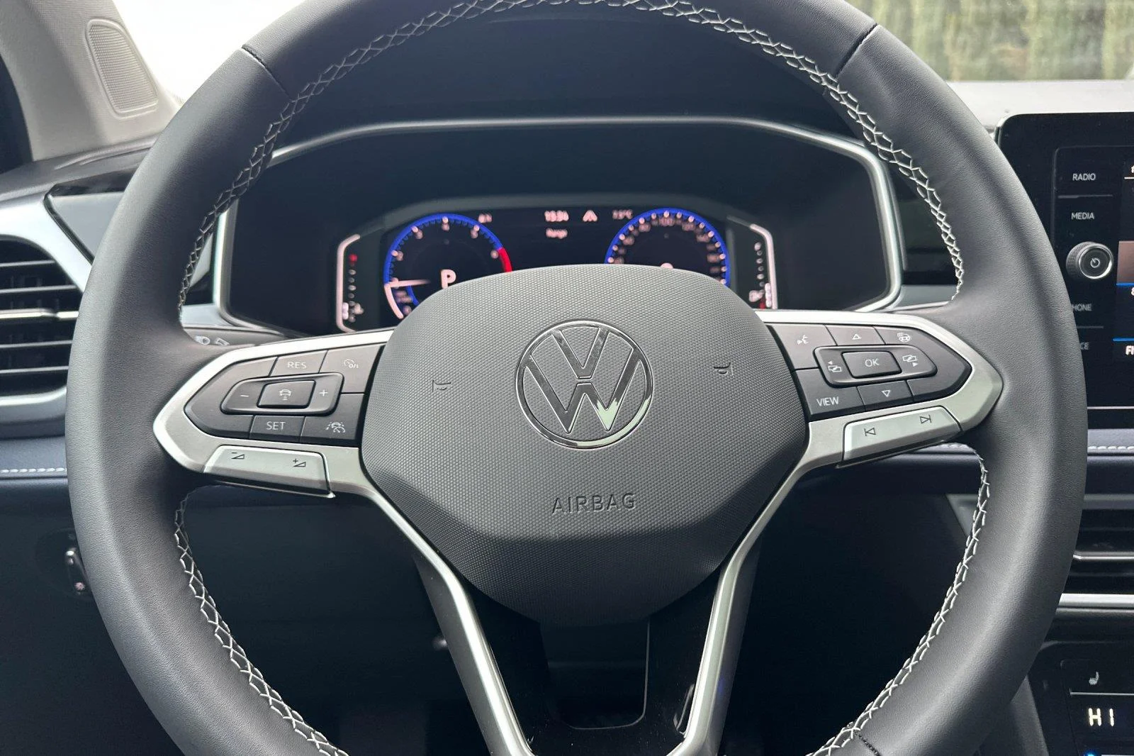 New 2026 Monument Gray Volkswagen SEL image 24