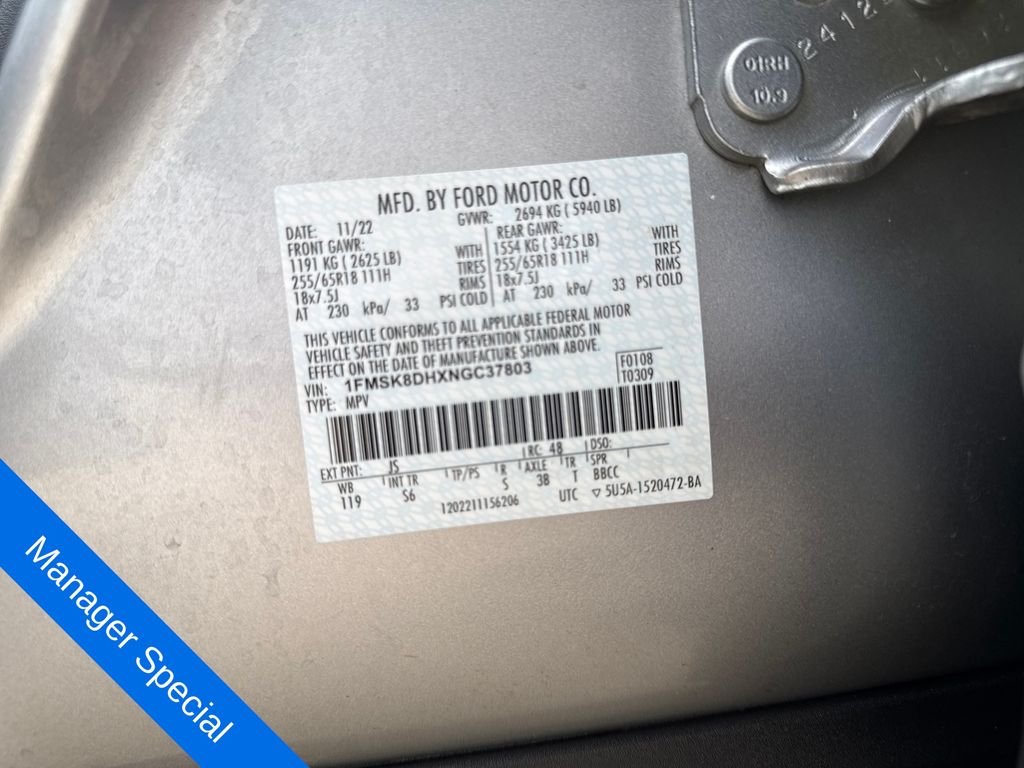 Used 2022 Silver Ford XLT image 31