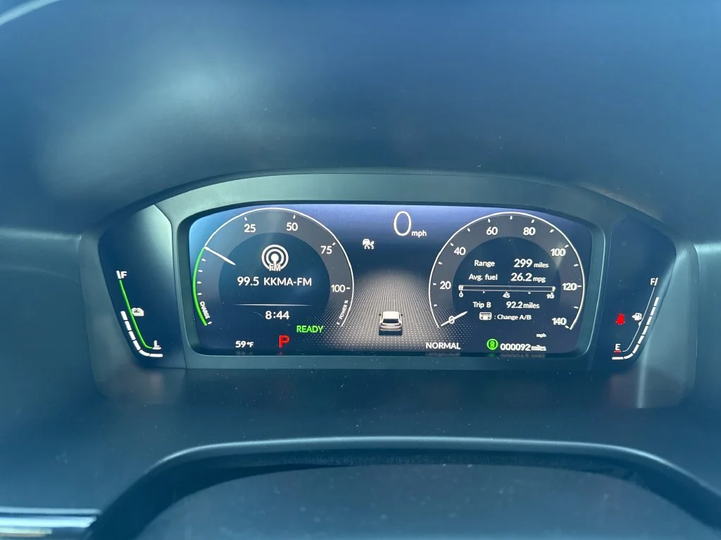 New 2027 Solar Silver Metallic Honda Sport-L Hybrid AWD image 15
