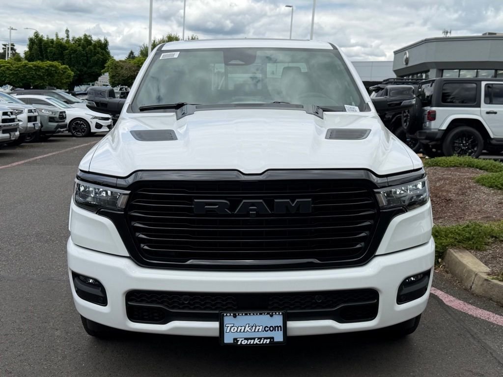 New 2026 Bright White Clear-Coat Exterior Paint RAM Laramie image 3