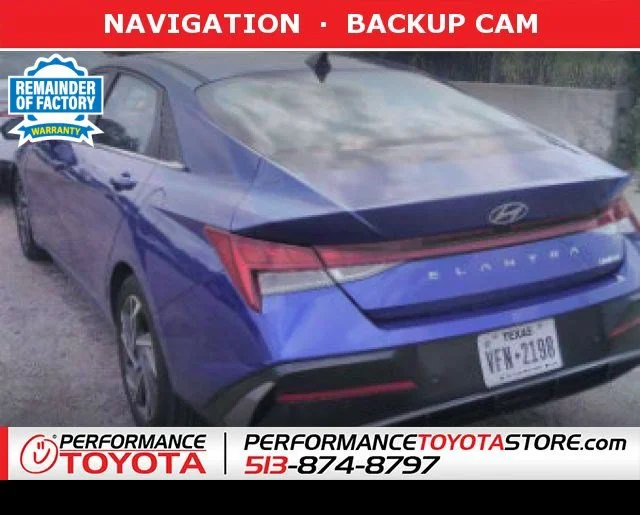 Used 2024 Intense Blue Hyundai Limited image 1