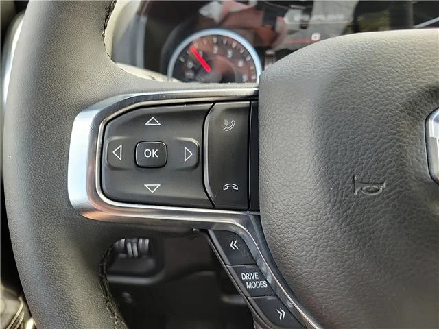 Used 2025 Bright White Clearcoat RAM Laramie 4x4 Crew Cab 144.5 in. WB image 19