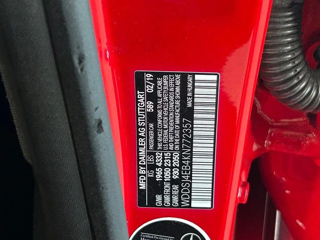 Used 2019 Red Mercedes-Benz CLA 250 image 44