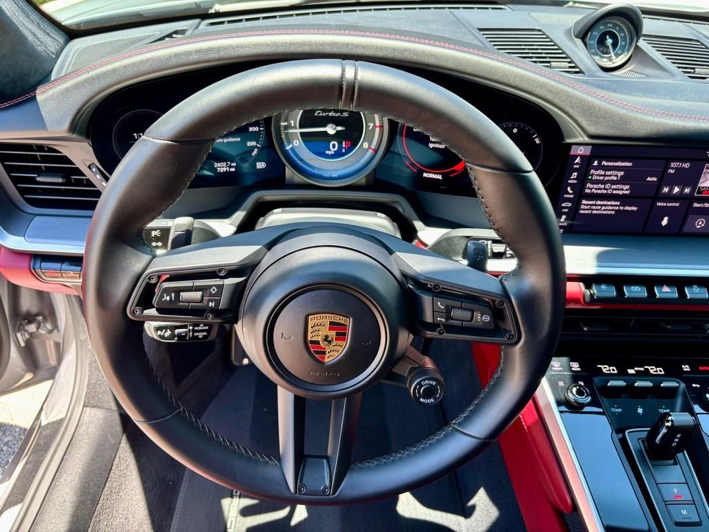 Used 2021 Silver Porsche Turbo S image 13