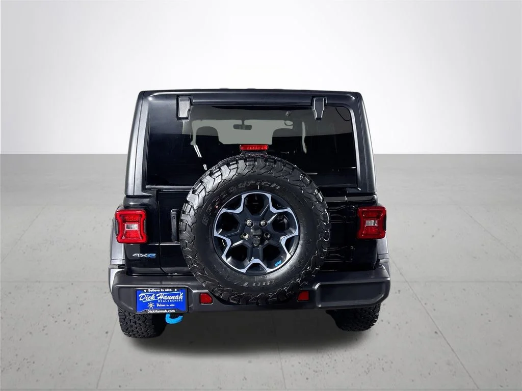 Used 2023 Black Jeep Rubicon 4xe image 7