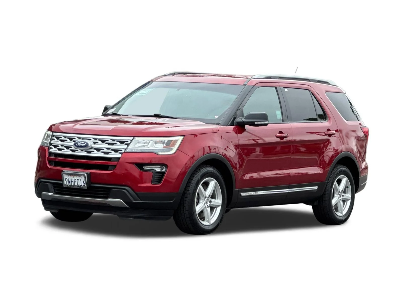 Used 2019 Red Ford XLT image 1
