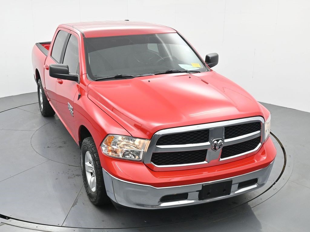 Used 2021 Flame Red Clearcoat Ram SLT image 18