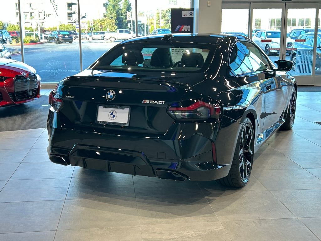 New 2026 Black Sapphire Metallic BMW M240i xDrive image 5