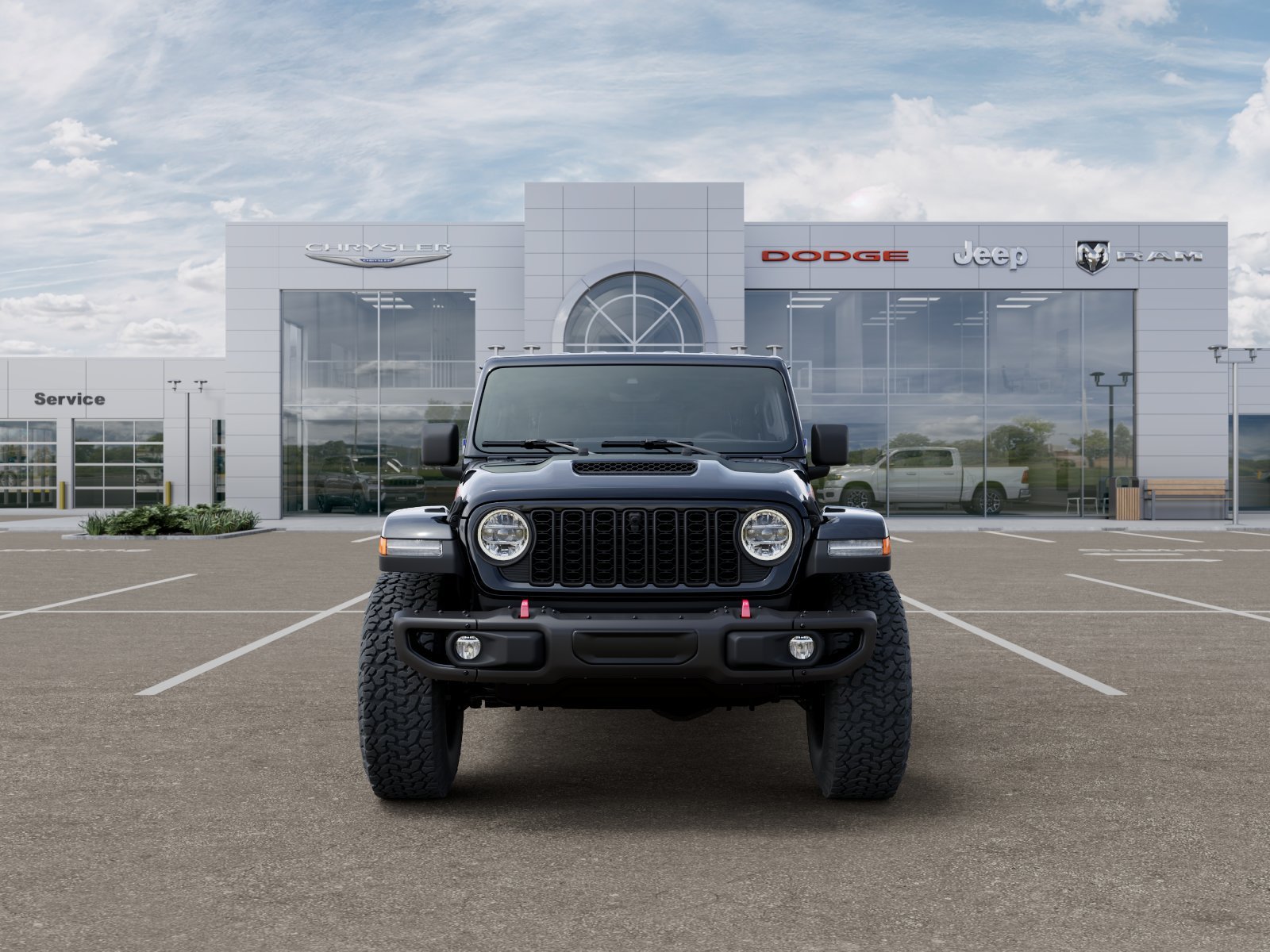 New 2026 Black Clear-Coat Exterior Paint Jeep Rubicon X image 6