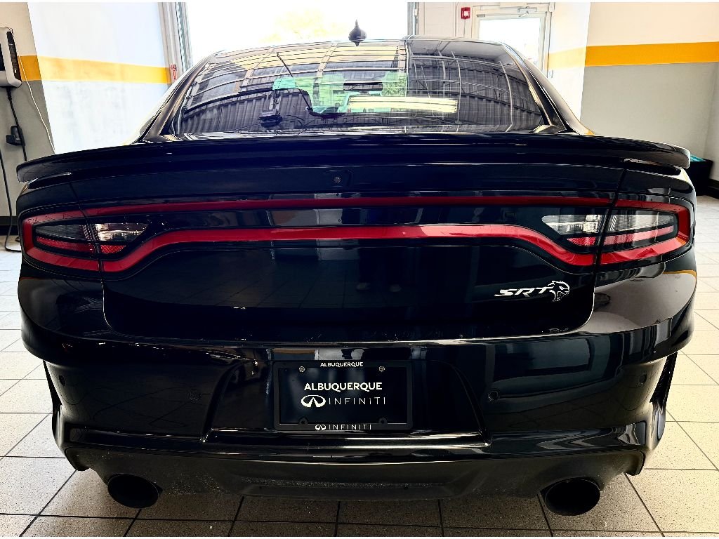 Used 2022 Pitch Black Clearcoat Dodge SRT Hellcat Widebody image 7