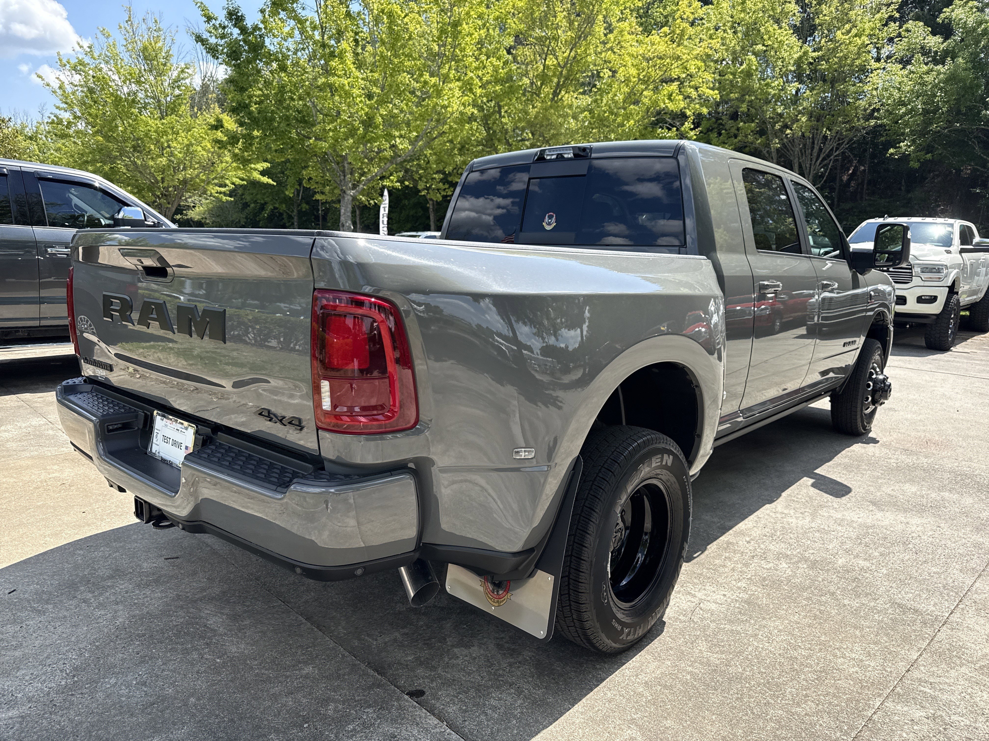 New 2026 Ceramic Gray Clearcoat RAM Laramie image 7