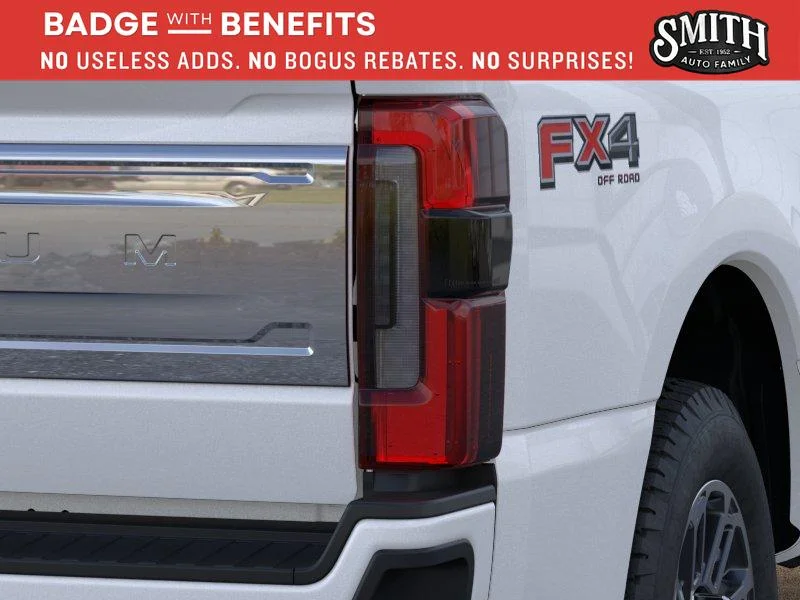 New 2026 Star White Metallic Tri-Coat Ford F-250® Platinum® image 22