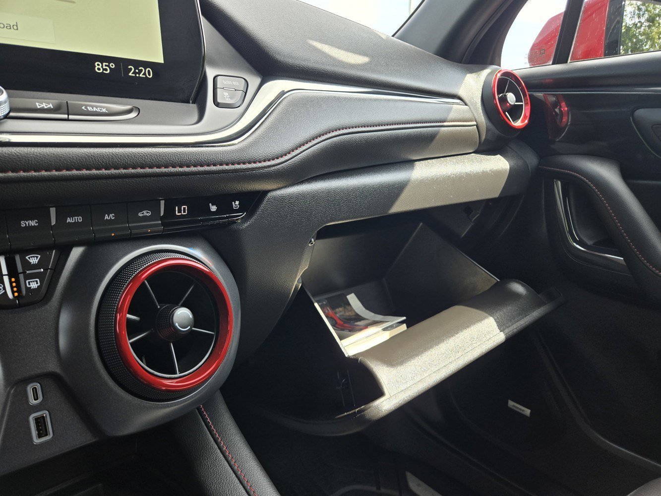Used 2024 Radiant Red Tintcoat Chevrolet RS image 14