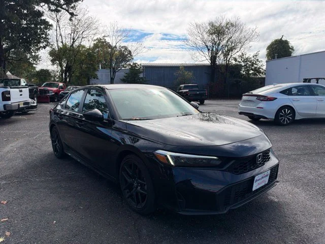 Certified Used 2025 Crystal Black Pearl Honda Sport image 4