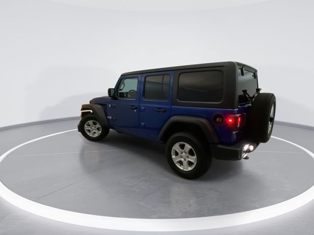 Used 2019 Blue Jeep Unlimited Sport S image 2