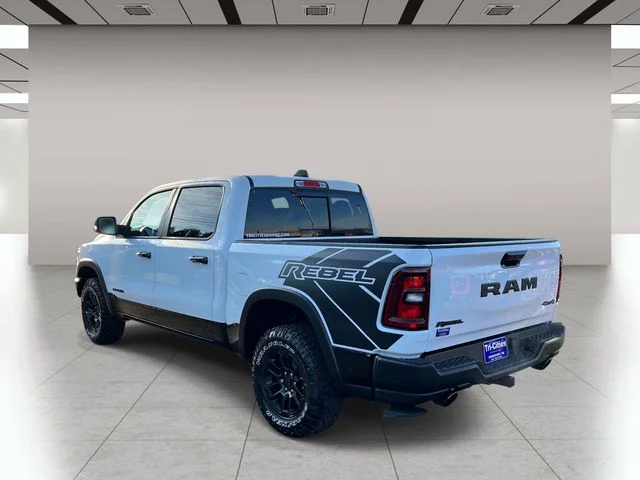 New 2026 Bright White Clear-Coat Exterior Paint RAM Rebel image 7