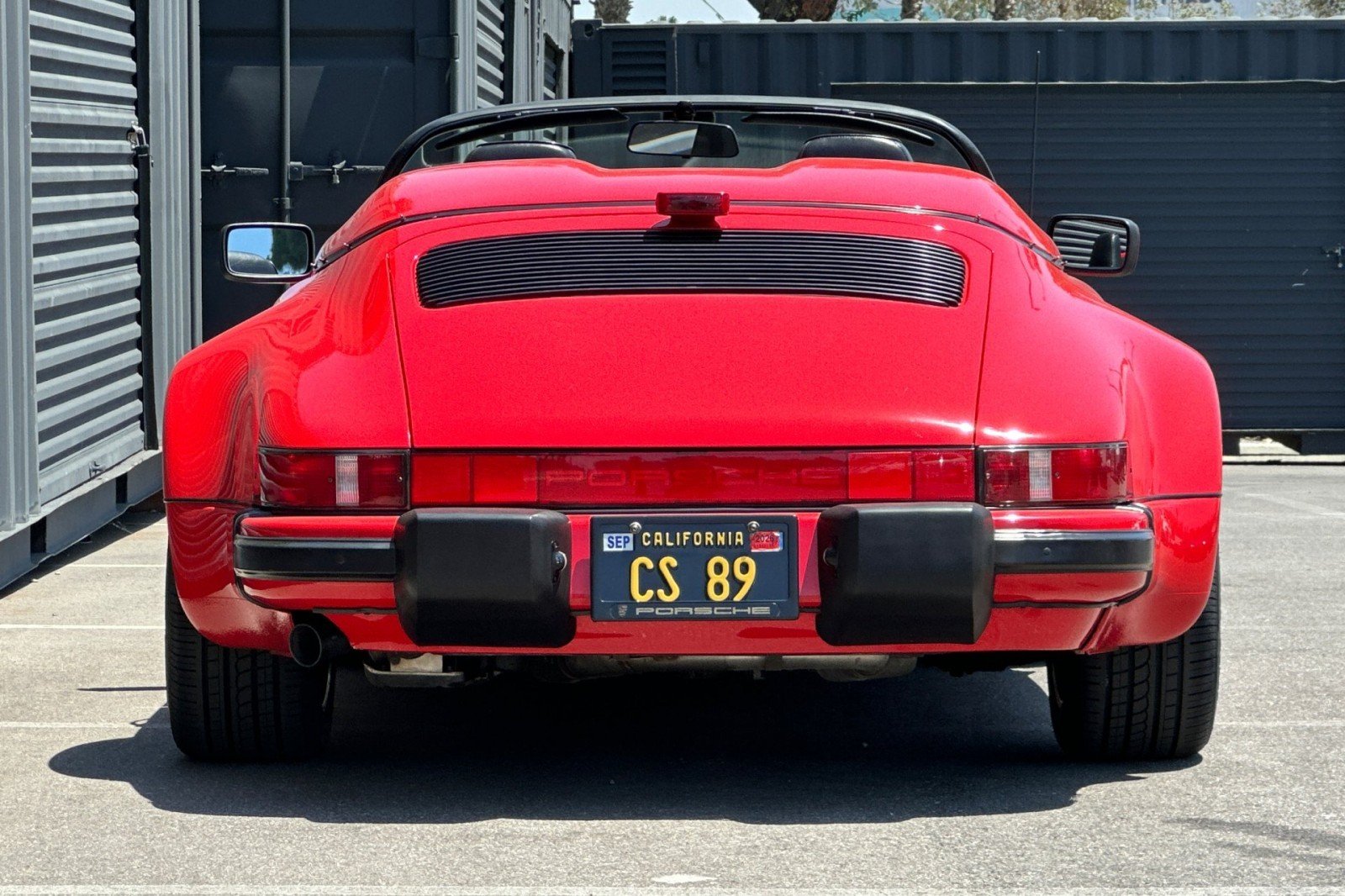 Used 1989 GUARDS RED Porsche Speedster image 7