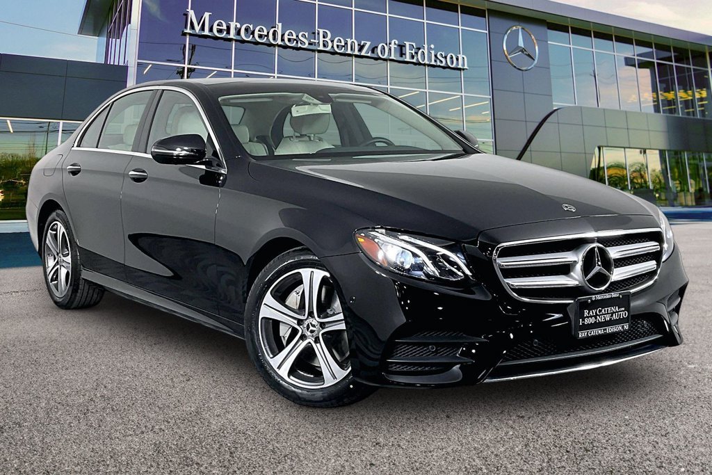 Certified Used 2020 Black Mercedes-Benz E 350 image 1