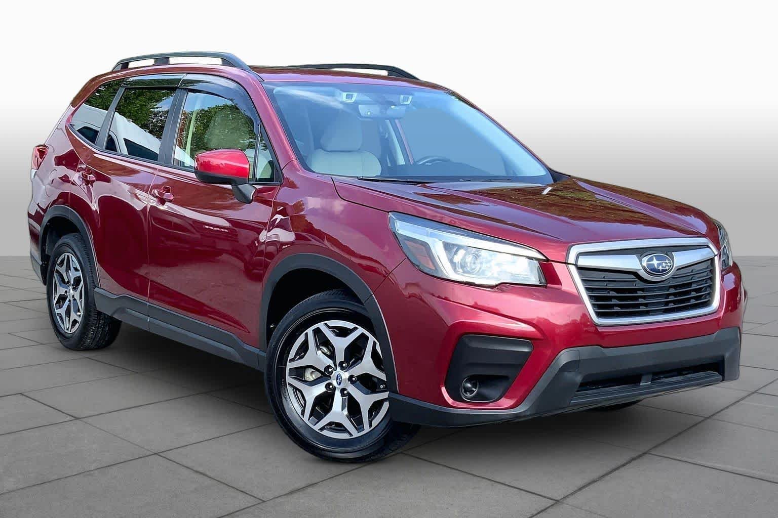 Used 2020 Crimson Red Pearl Subaru Premium image 3