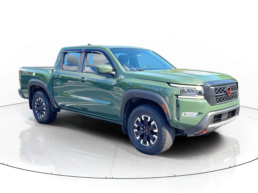 Certified Used 2024 Green Nissan PRO-4X image 2