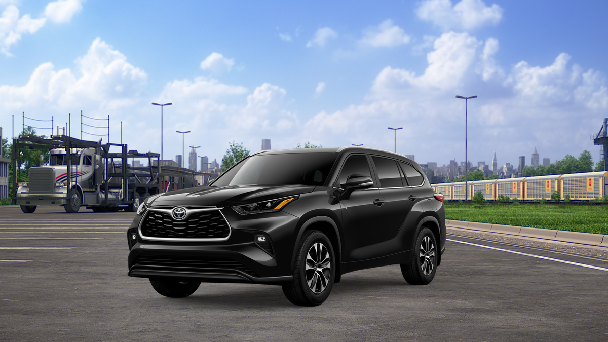 Midnight Black Metallic 2026 Toyota Highlander SUV / Crossover All-Wheel Drive 