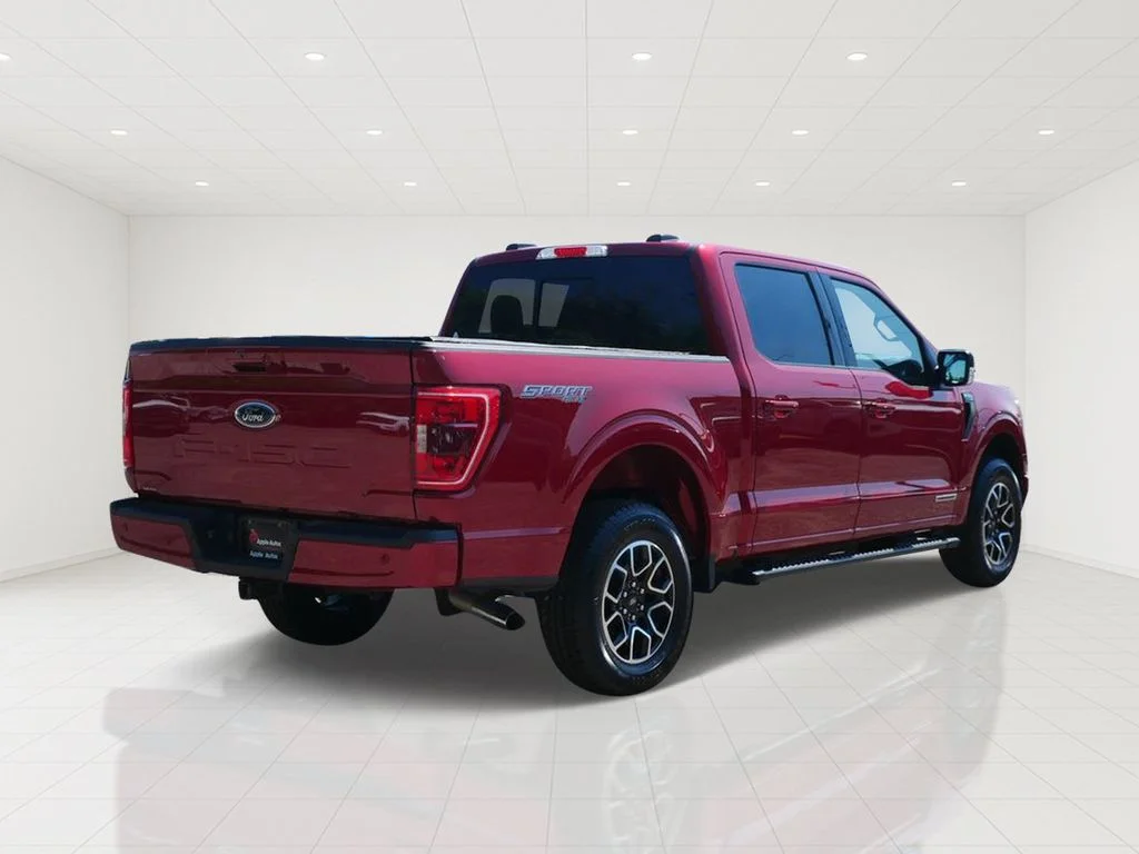 Certified Used 2021 Red Ford XLT image 3