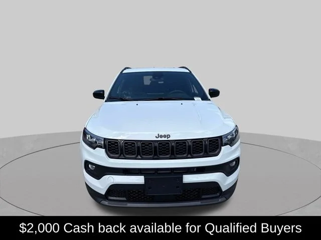 New 2026 Bright White Clear-Coat Exterior Paint Jeep Latitude image 2